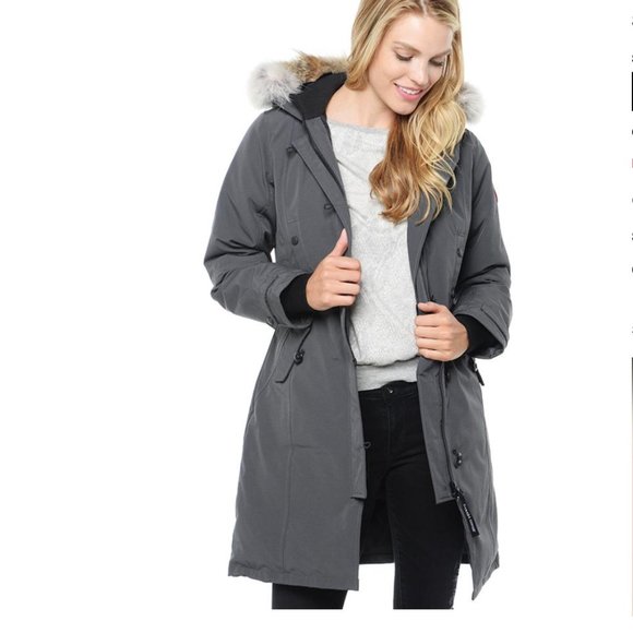 Canada Goose Jackets & Blazers - NWT Canada Goose Kensington Parka - Graphite Grey